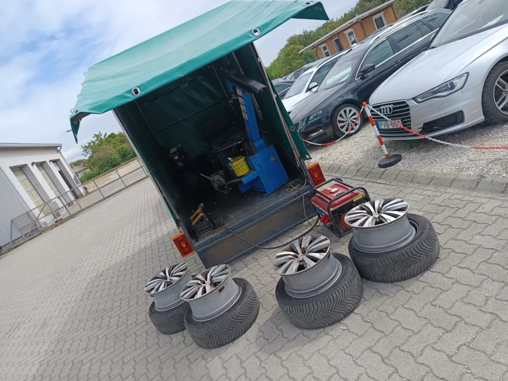 Mobil gumiszerviz Székesfehérvár és környéke